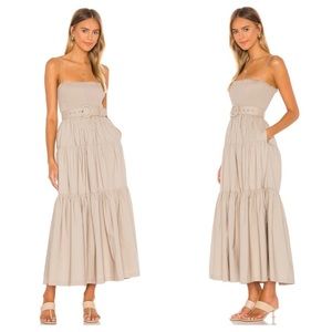 $258 L'ACADEMIE MAXI DRESS CHRISTY DAWN FREE PEOPLE MAJORELLE INDAH ACACIA BOHO